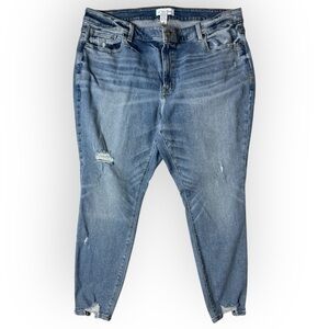 Lane Bryant Jeans Womens Size 22 Signature Fit Mid Rise Skinny Flex Waistband